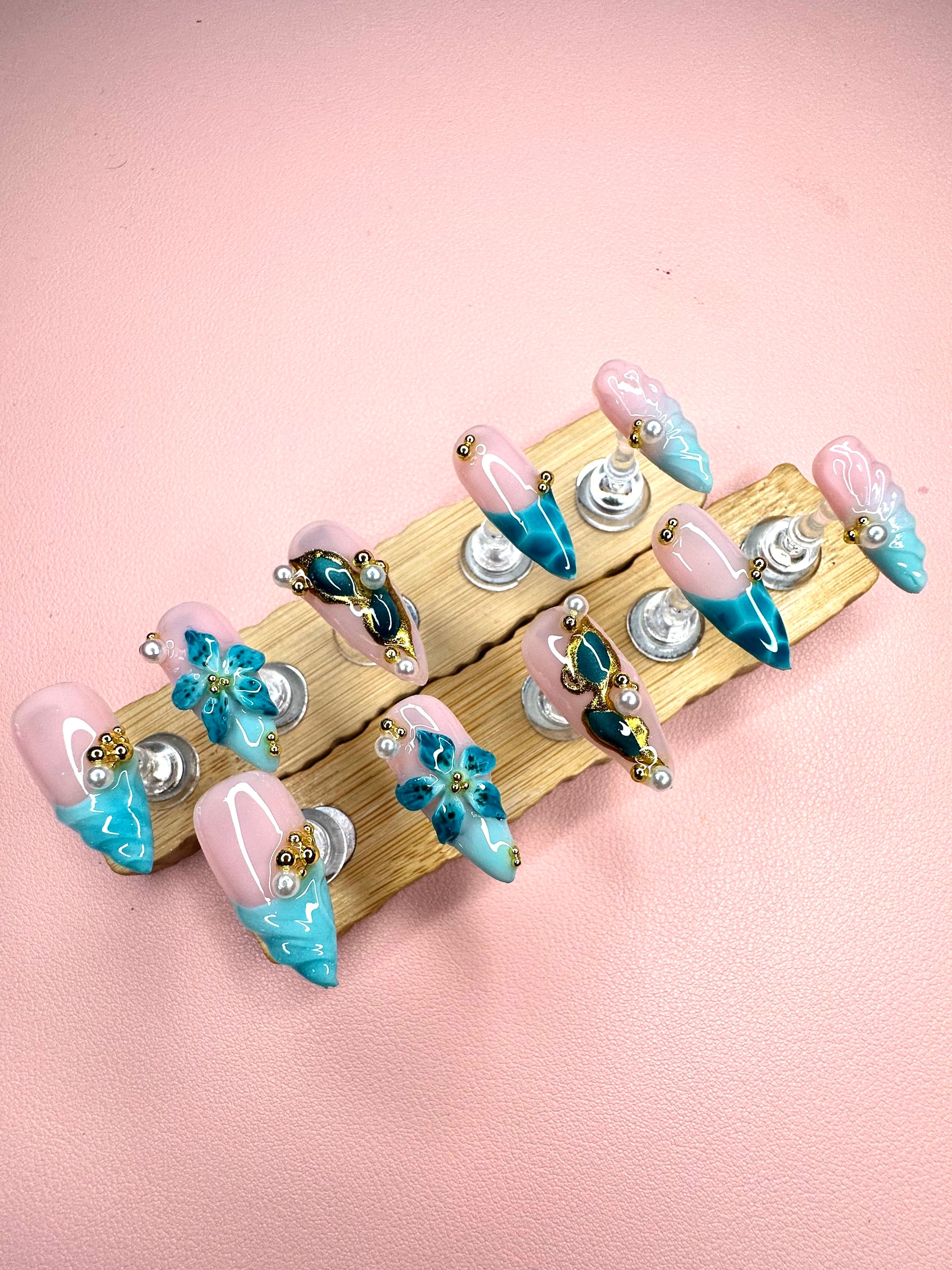 Spring Blues- Ready to Ship-M(1 5 4 6 8)